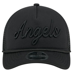 Los Angeles Angels New Era City Initial 9FORTY A-Frame M-Crown Adjustable Trucker Hat | MLB Shop