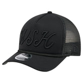 Washington Nationals New Era City Initial 9FORTY A-Frame M-Crown Adjustable Trucker Hat | MLB New