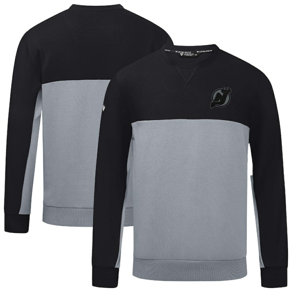 New Jersey Devils Levelwear Legacy Nightfall Pullover Sweatshirt For Sale