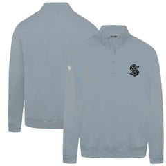 Seattle Kraken Levelwear Murray Nightfall Quarter-Zip Jacket Outlet