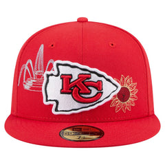 Kansas City Chiefs New Era State Stitch 59FIFTY Fitted Hat