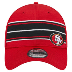 San Francisco 49ers New Era Stripes 39THIRTY Flex Hat