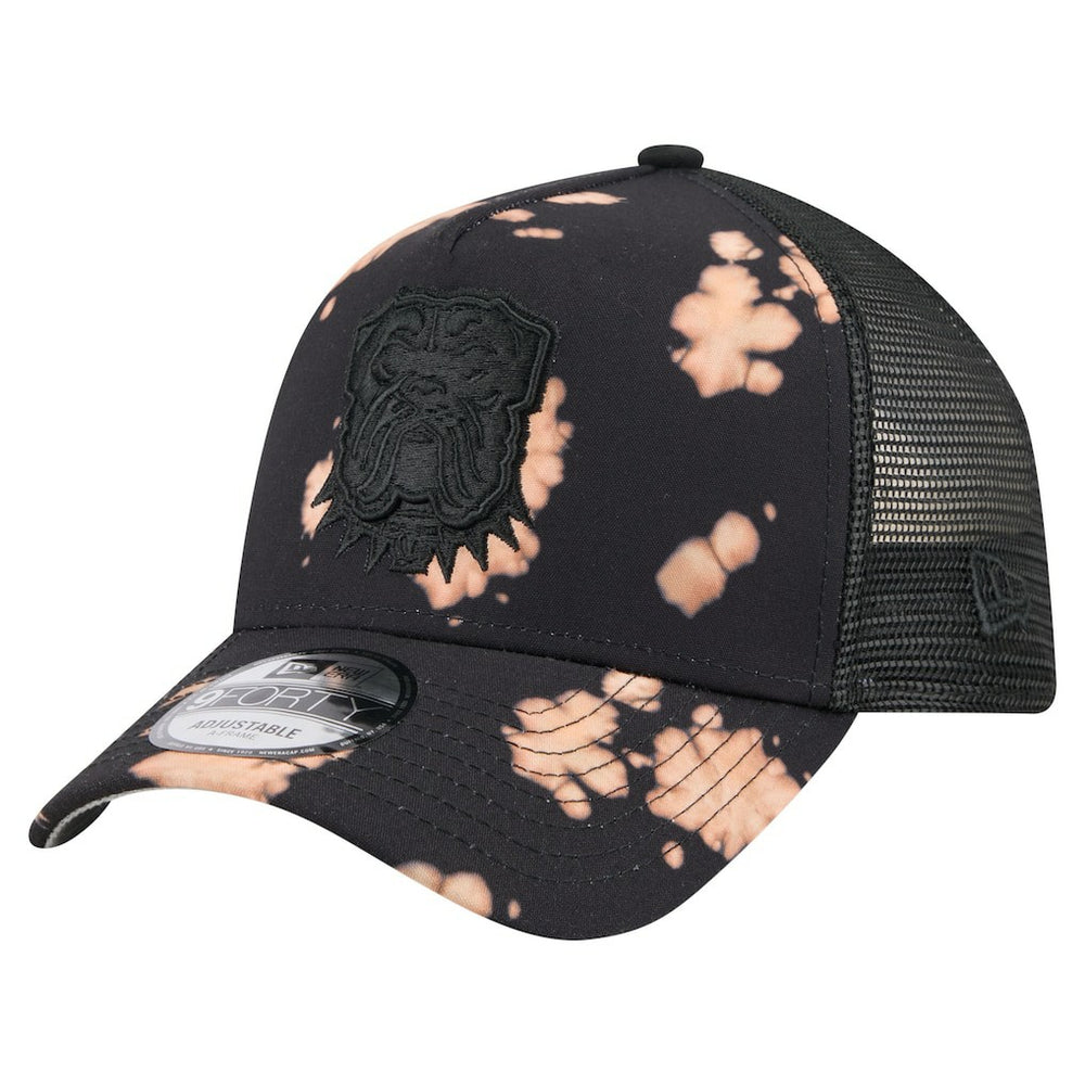 Cleveland Browns New Era Bleached A-Frame 9FORTY Trucker Adjustable Hat