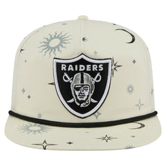 Las Vegas Raiders New Era Celestial Golfer Snapback Hat