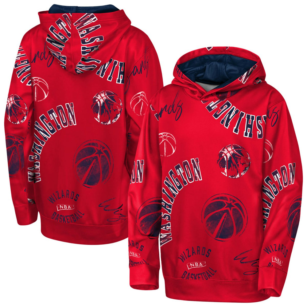 Washington Wizards Outerstuff Youth Moving Violation Hoodie Discount