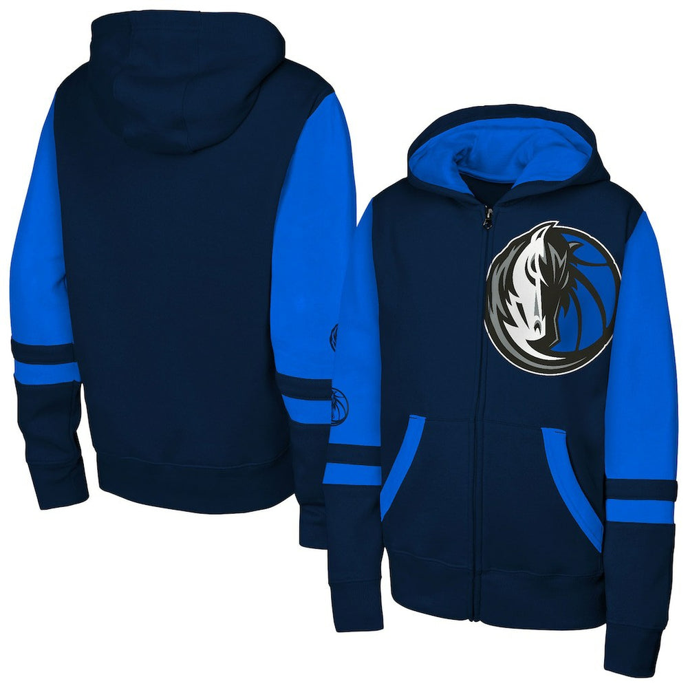 Dallas Mavericks Outerstuff Youth Straight to the League Full-Zip Hoodie sale On Sale