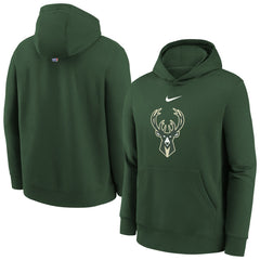 Milwaukee Bucks Youth 2025/26 Club Fleece Hoodie Online