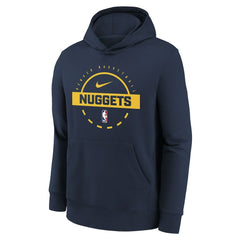 Denver Nuggets Youth 2025/26 Club Fleece Practice Hoodie sale New