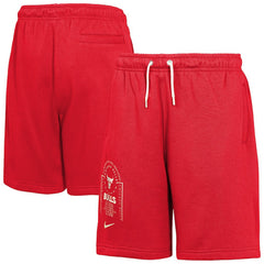Chicago Bulls Youth Courtside Club Fleece Shorts On Sale
