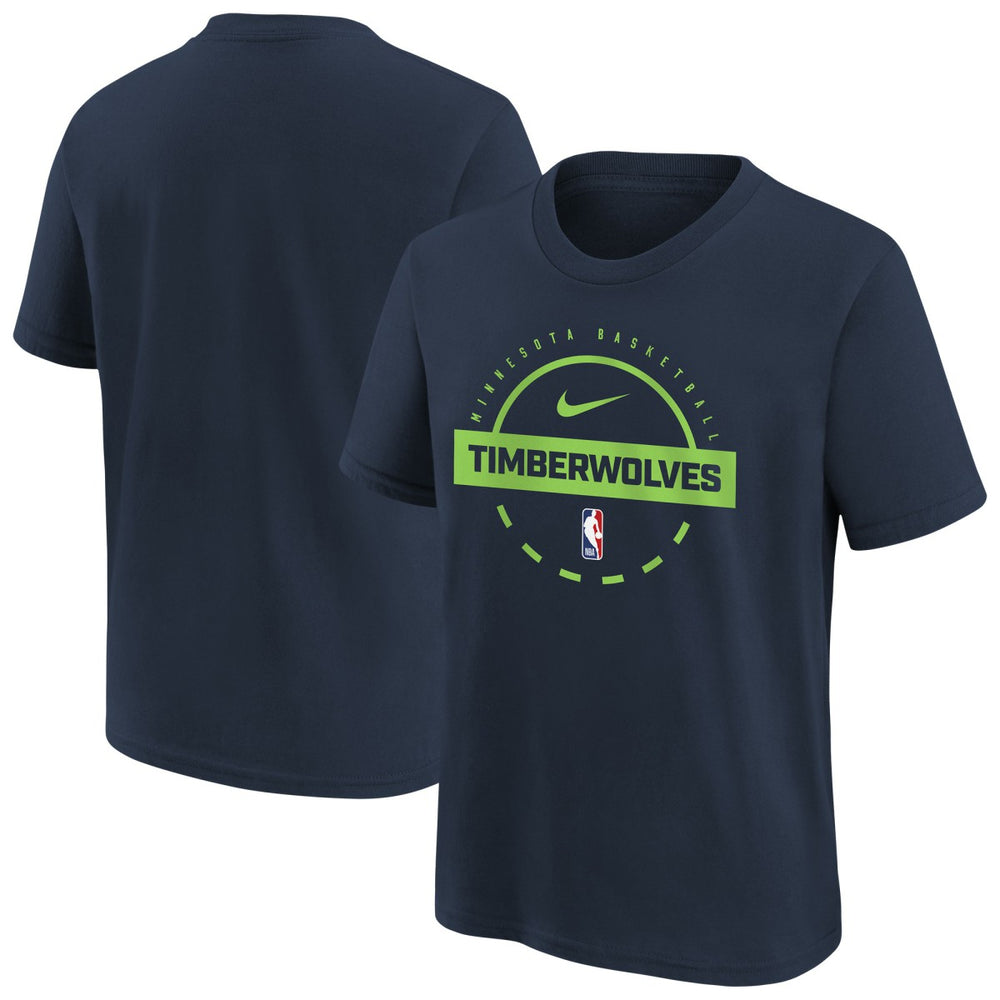 Minnesota Timberwolves Youth Practice T-Shirt New