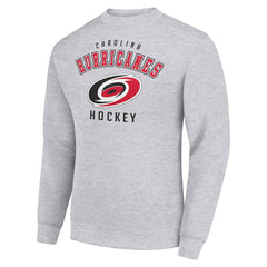 Carolina Hurricanes Men's Starter Team Logo Fleece Pullover Sweatshirt For Sale