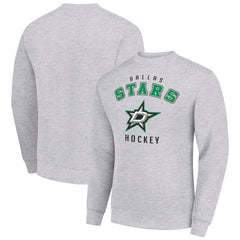 Dallas Stars Men's Starter Team Logo Fleece Pullover Sweatshirt Discount