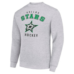 Dallas Stars Men's Starter Team Logo Fleece Pullover Sweatshirt Discount