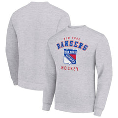 New York Rangers Men's Starter Team Logo Fleece Pullover Sweatshirt Online