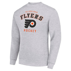 Philadelphia Flyers Men's Starter Team Logo Fleece Pullover Sweatshirt On Sale