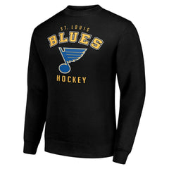 St. Louis Blues Men's Starter Team Logo Fleece Pullover Sweatshirt For Sale