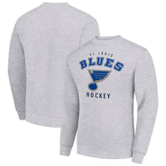 St. Louis Blues Men's Starter Team Logo Fleece Pullover Sweatshirt Online