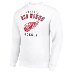 Detroit Red Wings Men's Starter Team Logo Fleece Pullover Sweatshirt For Sale