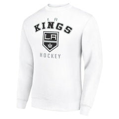 Los Angeles Kings Men's Starter Team Logo Fleece Pullover Sweatshirt On Sale