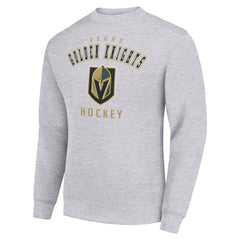 Vegas Golden Knights Men's Starter Team Logo Fleece Pullover Sweatshirt Outlet