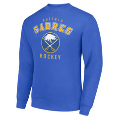 Buffalo Sabres Men's Starter Team Logo Fleece Pullover Sweatshirt For Sale