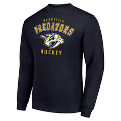 Nashville Predators Men's Starter Team Logo Fleece Pullover Sweatshirt On Sale