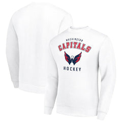 Washington Capitals Men's Starter Team Logo Fleece Pullover Sweatshirt Outlet