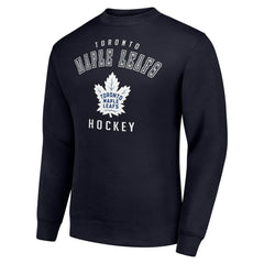 Toronto Maple Leafs Men's Starter Team Logo Fleece Pullover Sweatshirt For Sale
