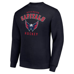 Washington Capitals Men's Starter Team Logo Fleece Pullover Sweatshirt Online