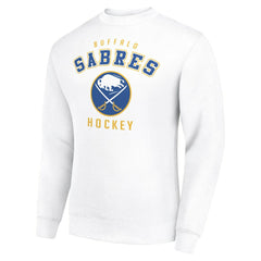 Buffalo Sabres Men's Starter Team Logo Fleece Pullover Sweatshirt On Sale