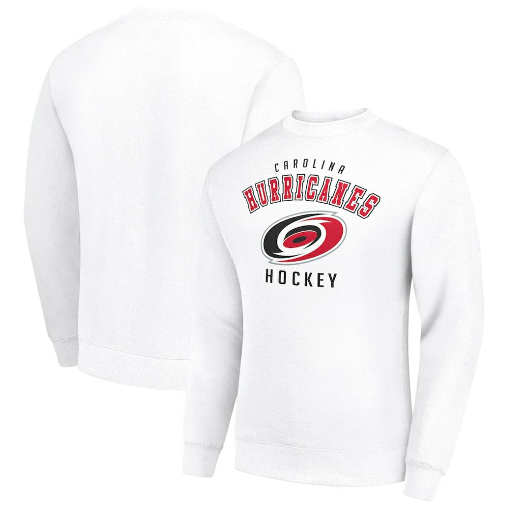 Carolina Hurricanes Men's Starter Team Logo Fleece Pullover Sweatshirt Sale