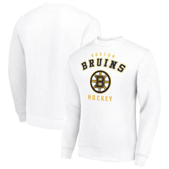 Boston Bruins Men's Starter Team Logo Fleece Pullover Sweatshirt For Sale