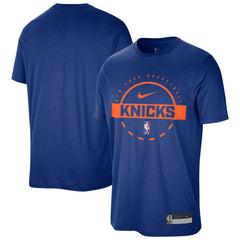 New York Knicks 2025/26 On-Court Flare Performance Practice T-Shirt Online