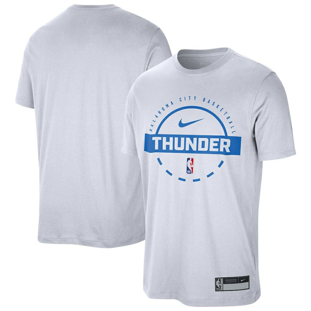 Oklahoma City Thunder 2025/26 On-Court Flare Performance Practice T-Shirt sale On Sale