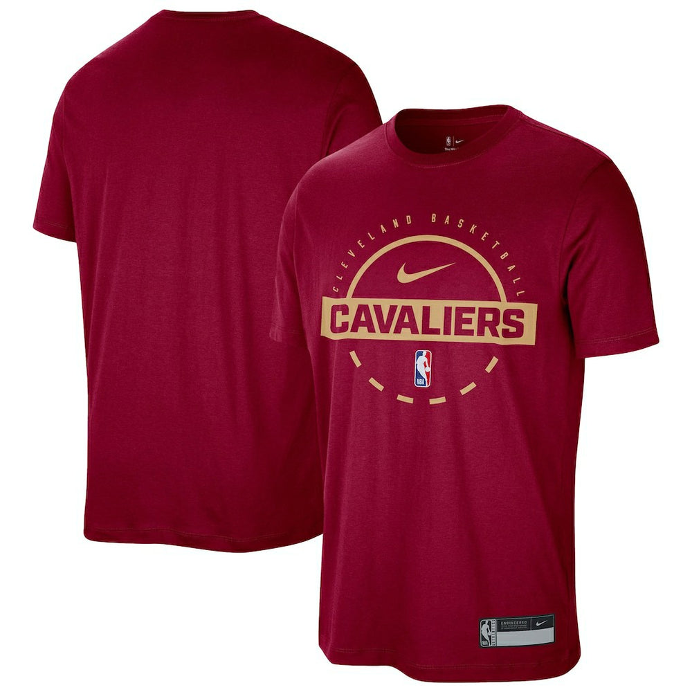 Cleveland Cavaliers 2025/26 On-Court Flare Dri-FIT Tri-Blend Practice T-Shirt sale Online