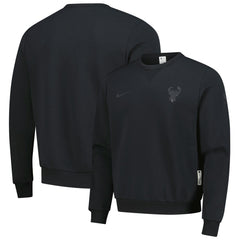 Milwaukee Bucks Authentic Standard Issue Travel Dri-FIT Sweatshirt Outlet
