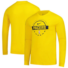 Indiana Pacers Authentic Long Sleeve Practice T-Shirt For Sale