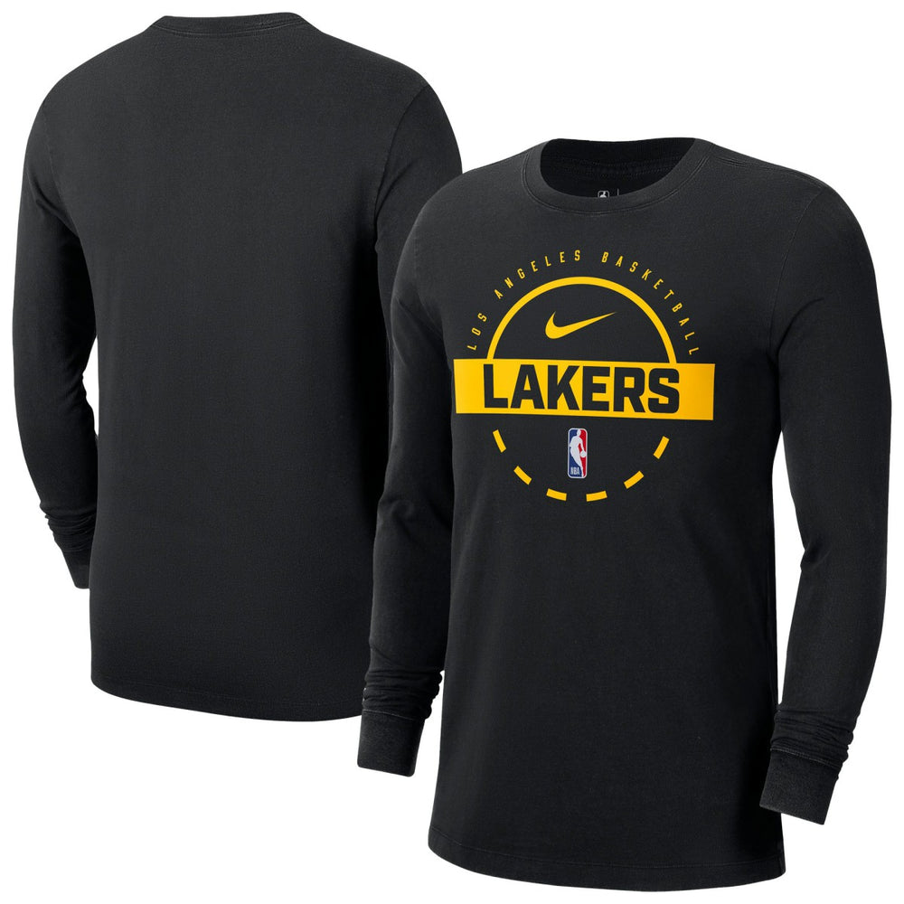 Los Angeles Lakers Authentic Long Sleeve Practice T-Shirt On Sale