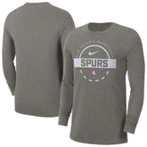 San Antonio Spurs Authentic Long Sleeve Practice T-Shirt Online