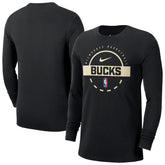 Milwaukee Bucks Authentic Long Sleeve Practice T-Shirt Discount