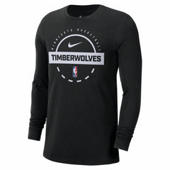 Minnesota Timberwolves Authentic Long Sleeve Practice T-Shirt Discount