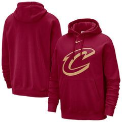 Cleveland Cavaliers Essential Logo Club Pullover Hoodie sale Discount