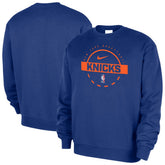 New York Knicks 2025/26 Authentic Practice Club Sweatshirt Outlet