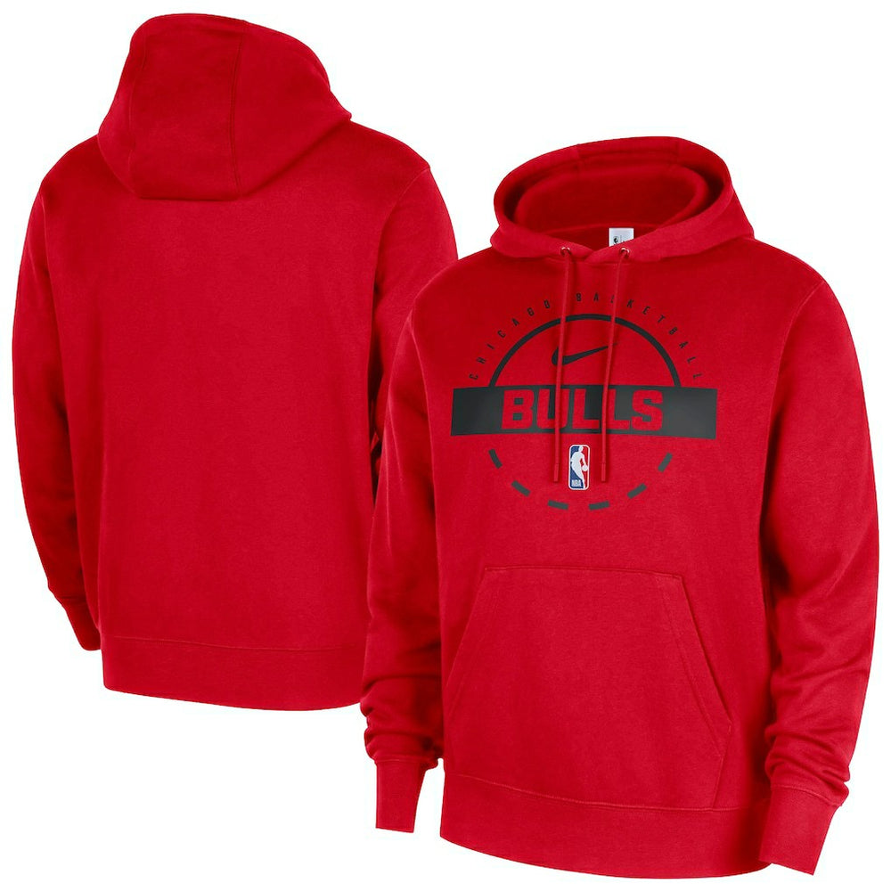 Chicago Bulls 2025/26 Authentic Practice Club Pullover Hoodie On Sale