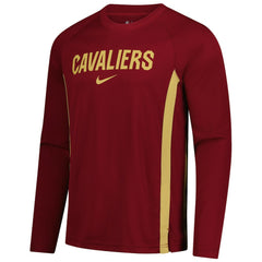 Cleveland Cavaliers 2025/26 Authentic Pre-Game Legend Dri-FIT Long Sleeve Shooting Shirt sale For Sale