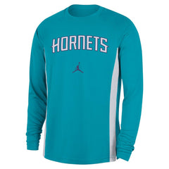 Charlotte Hornets Jordan Brand 2025/26 Authentic Pre-Game Legend Dri-FIT Long Sleeve Shooting Shirt On Sale