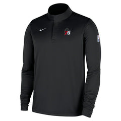 Philadelphia 76ers 2025/26 Authentic Coaches Quarter-Zip Dri-Fit Top New