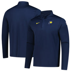 Indiana Pacers 2025/26 Authentic Coaches Quarter-Zip Dri-Fit Top New