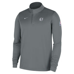 Brooklyn Nets 2025/26 Authentic Coaches Quarter-Zip Dri-Fit Top Discount