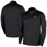 Portland Trail Blazers 2025/26 Authentic Coaches Quarter-Zip Dri-Fit Top Outlet